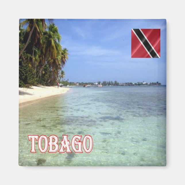 Imán zTT008 TOBAGO, Trinidad and Tobago, Fridge (Frente)
