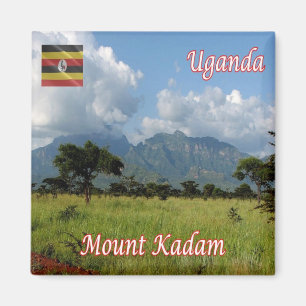 Imán zUG009 UGANDA, Monte Kadam, África, Fridge