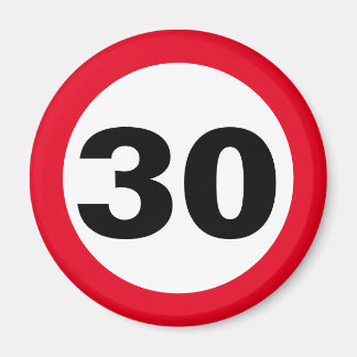 Imán zum Geburtstag 30