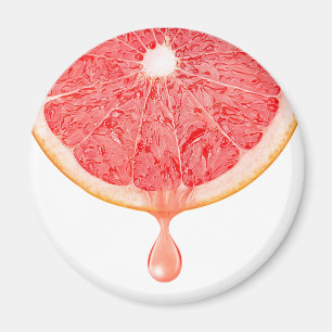 Imán Zumo de pomelo rosa