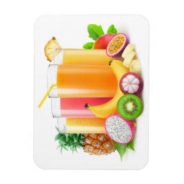 Imán Zumos tropicales frescos