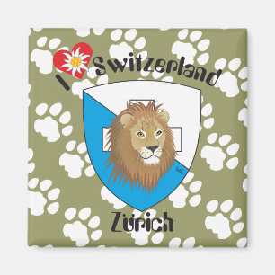 Imán Zürich Schweiz Suisse Svizzera Magnet
