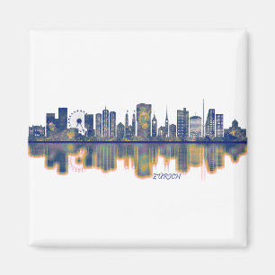 Imán Zurich Skyline