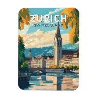 Zurich Suiza Viaje al arte Vintage