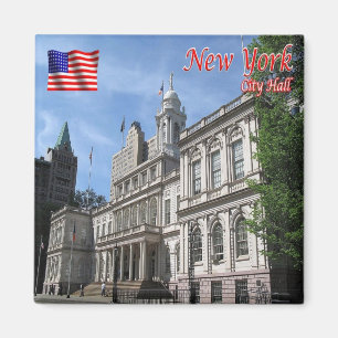 Imán zUS111 CIUDAD DE NUEVA YORK, Ayuntamiento, América