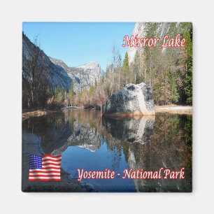 Imán zUS119 YOSEMITE N.P. Mirror Lake, Fridge