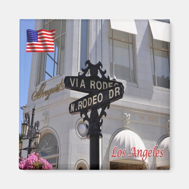 Imán zUS176 BEVERLY HILLS, Los Ángeles, Fridge (Frente)