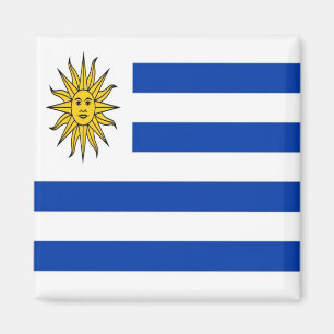 Imán zUY001 URUGUAY, Bandera, América, Fridge