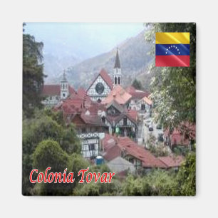 Imán zVE007 COLOGNA TOVAR, Venezuela, América, Fridge