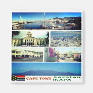 Imán ZZA007 CAPE TOWN, MOSAIC, Sudáfrica, Fridge