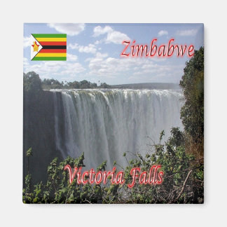Imán zZW010 VICTORIA FALLS, Zimbabue, ÁFRICA, Fridge