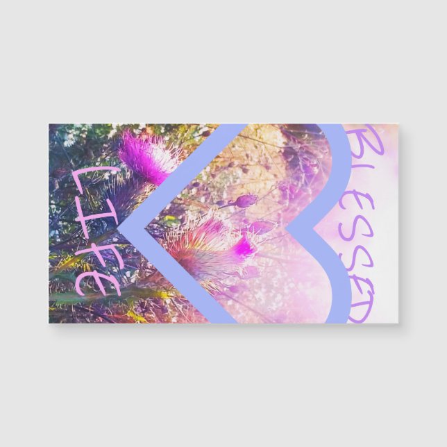 IMANES BENDECIDOS 2NEW del CORAZÓN del CARDO de la (Anverso)