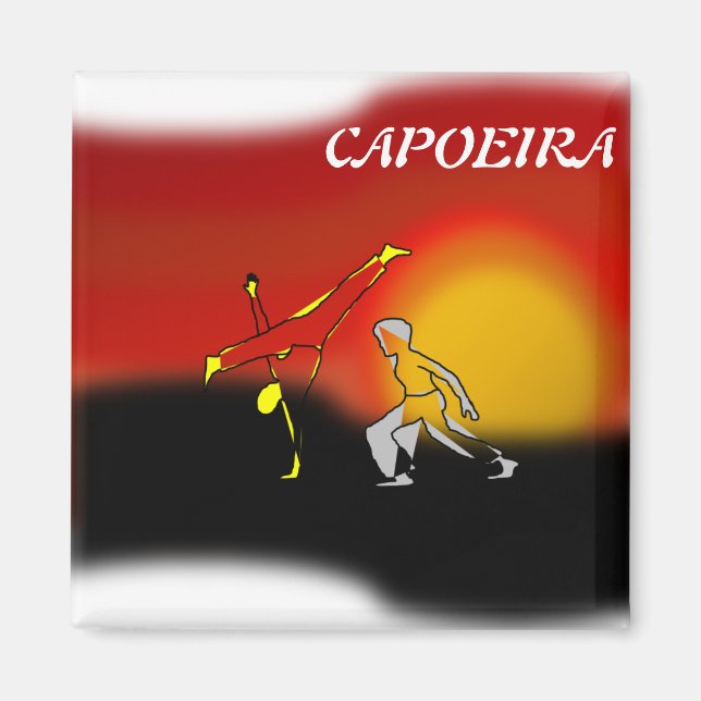 imanes capoeira artes marciales ax ginga (Frente)