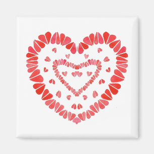Imanes cuadrados SWEET HEARTS