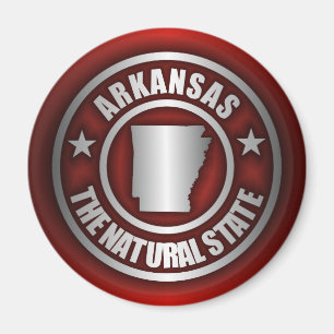 Imanes de acero de "Arkansas" (rojos)