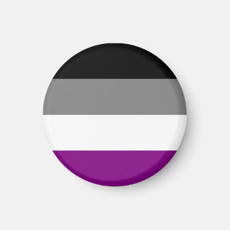 Imanes de bandera asexual