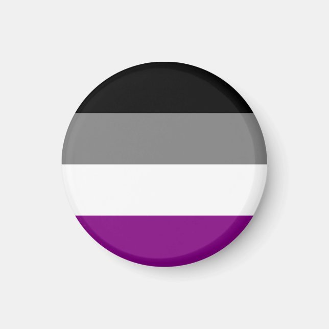 Imanes de bandera asexual (Frente)