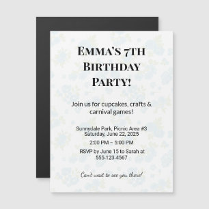 Imanes de Cumpleaños con Foto Personalizados para