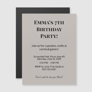 Imanes de Cumpleaños con Foto Personalizados para