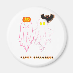 Imanes de Halloween de fantasmas de bebés lindos