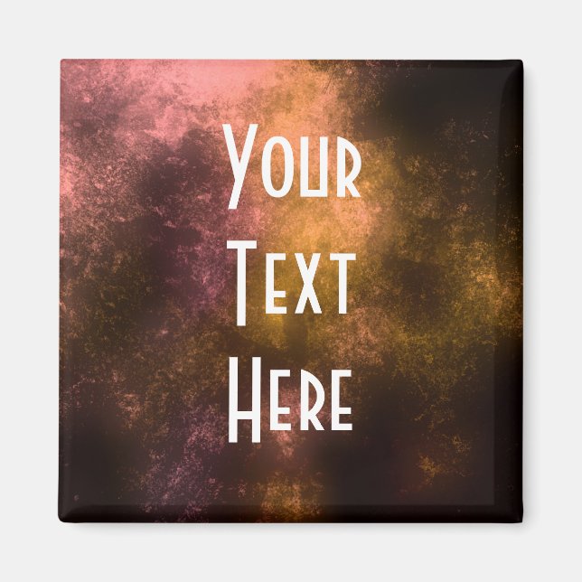 imanes de higos de textura de época personalizado (Frente)