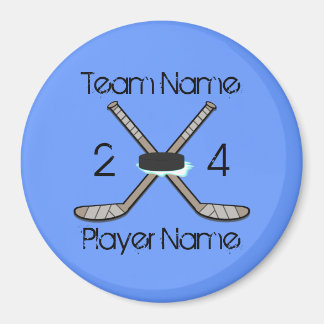 imanes de hockey sobre personalizable