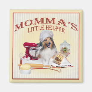imanes de la ayuda de Sheltie Momma