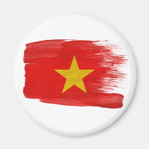 Imanes de la bandera de Vietnam
