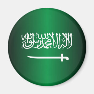 Imanes de la bandera del saudí