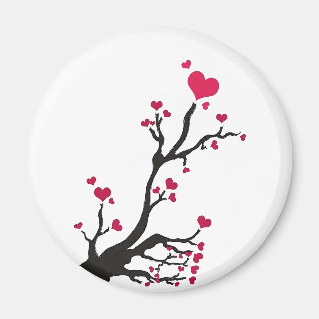 imanes de la floración del corazón (Frente)