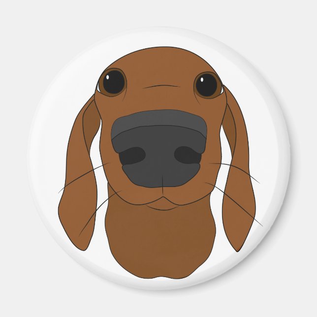 Imanes de la nariz de perro (Frente)