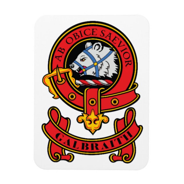 Imanes de la Sociedad Clan Galbraith  (Vertical)