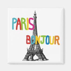 Imanes de la torre Eiffel de París