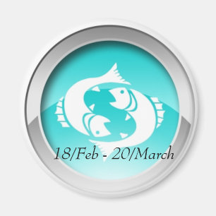 Imanes de las fechas de Piscis