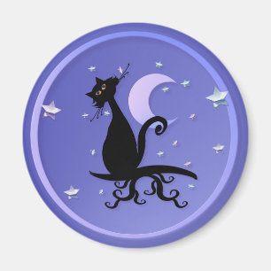 Imanes de medianoche del gatito
