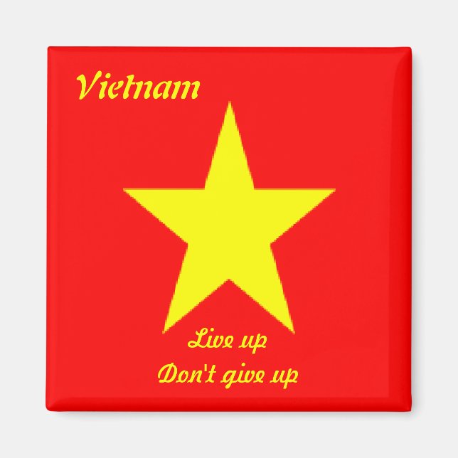 Imanes de mensajes positivos de Vietnam (Frente)
