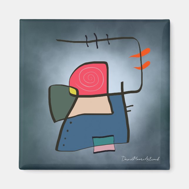 imanes de nevera DM-2022-NFT-00002-Line-Art (Frente)