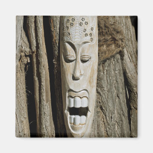 Imanes de nevera Máscara Africana