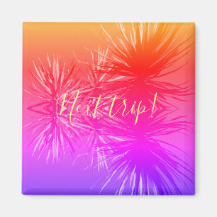 Imanes de plantas suculentas de vibraciones tropic