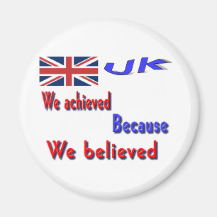 imanes de refrigeradores de logros del reino unido