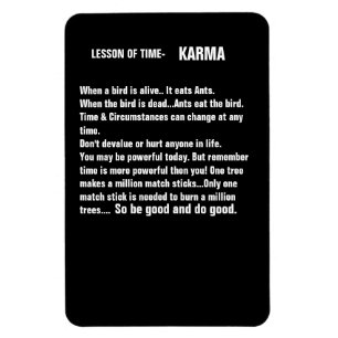 imanes de refrigeradores de Time & Karma