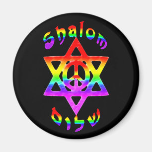 Imanes de Shalom del arco iris