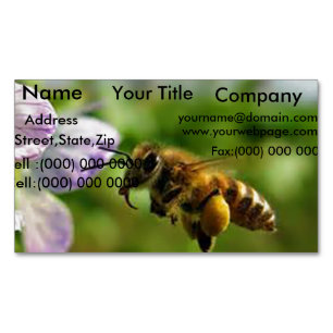 Imanes de tarjetas Bumble Bee Business