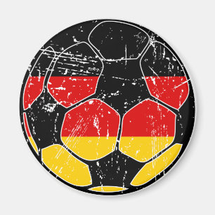 Imanes del balón de fútbol de República Federal