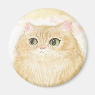 Imanes del ilustracion del gato persa