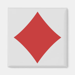 Imanes del jugador de tarjeta - diamante