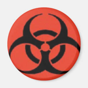 Imanes del logotipo del Biohazard