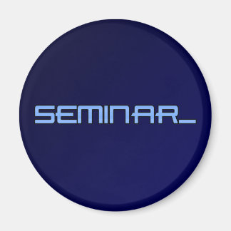 Imanes del logotipo del seminario