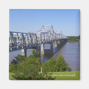 Imanes del puente del río Misisipi