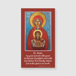 Imanes del rezo de St Anne, de Maria y de Jesús
